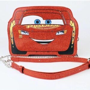 Cakeworthy Disney Pixar Cars Lightning McQueen Crossbody Bag